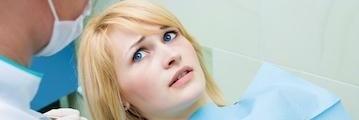 Woman afraid at the dentist | Springfield MO Emergency Dentist