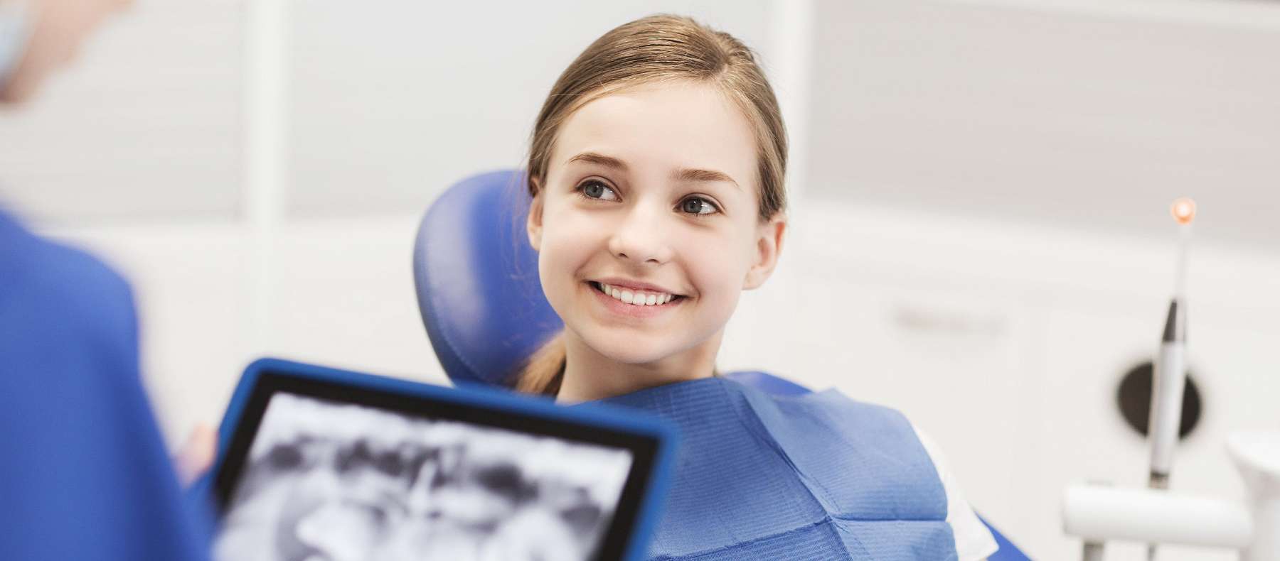 A child getting dental x-rays | dentist Springfield MO