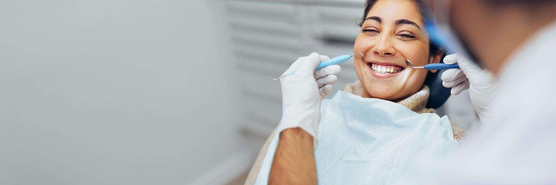 woman getting a root canal in Springfield, MO