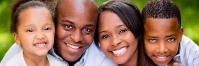 Family after dental cleanings in springfield mo